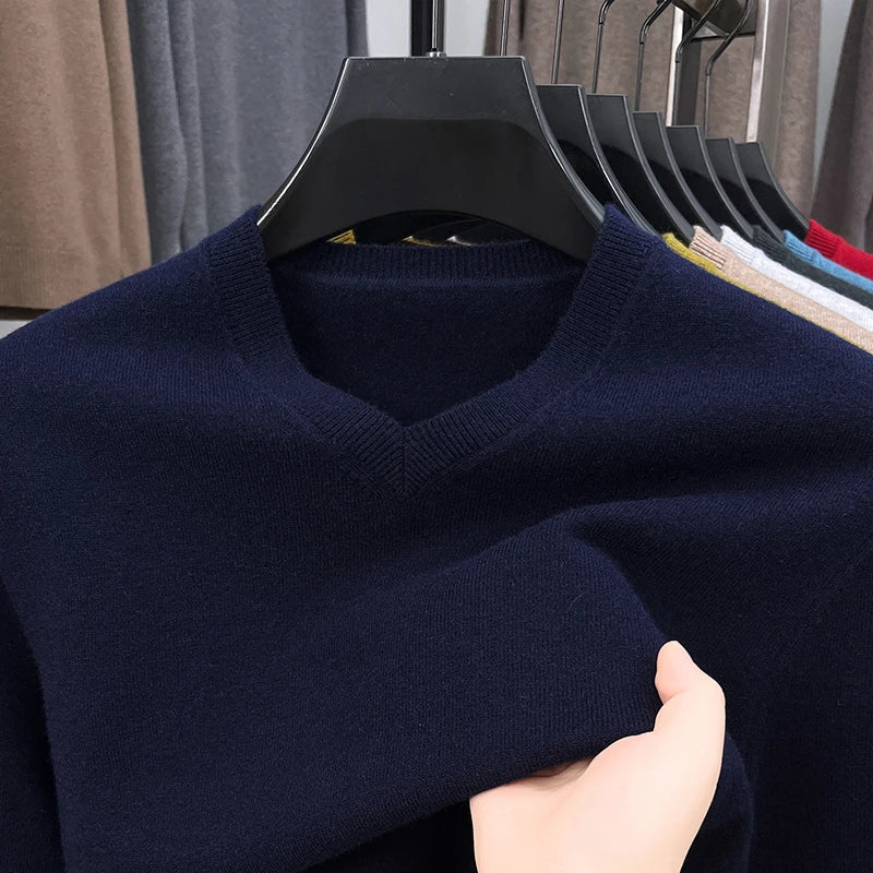 Sweatwear Men's V Neck Basic