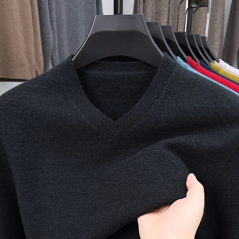 Sweatwear Men's V Neck Basic